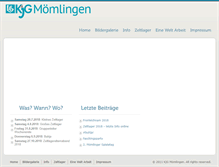 Tablet Screenshot of kjg-moemlingen.de